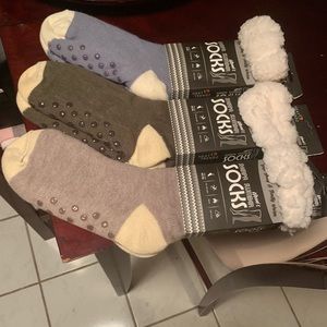 Men’s 3-pack of Sherpa Slumber Socks